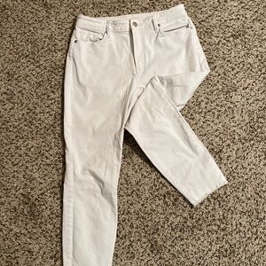 Loft white jeans 29/8
